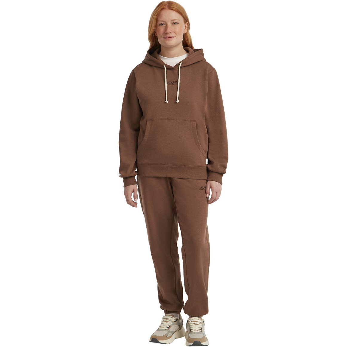 2025 O'Neill Dame Essentials Script Hættetrøje 1750123 - Hazel Spice